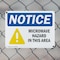 Signmission Radiation & Laser Sign, 7 in H x 10 in W, Plastic, Rectangle OS-2PACK-NS-P-710-L-15956 - alternate 8